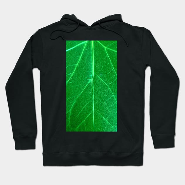 Green Leaf Hoodie by Tovers